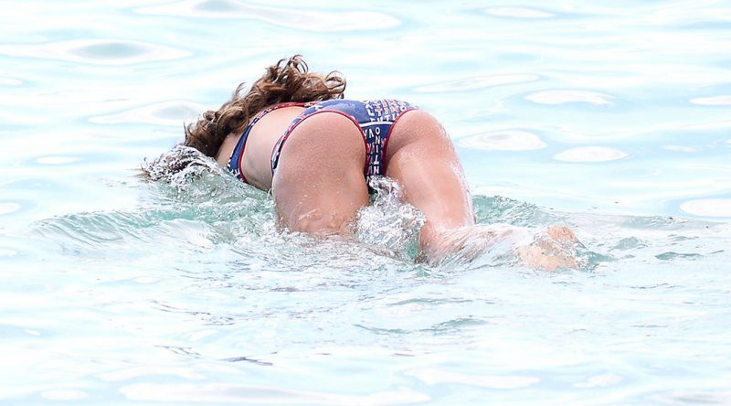 Izabel Goulart – Sexy Bikini Candids on the Beach in Cannes