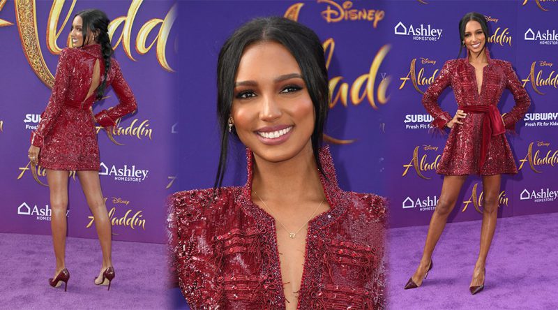 Jasmine Tookes – “Aladdin” Premiere in Los Angeles