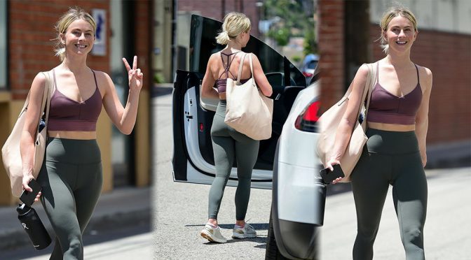 Julianne Hough – Sexy Candids Leaving a Gym in Studio City