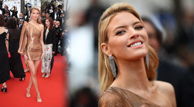 Martha Hunt – “Les Plus Belles Annees D’Une Vie” Premiere in Cannes