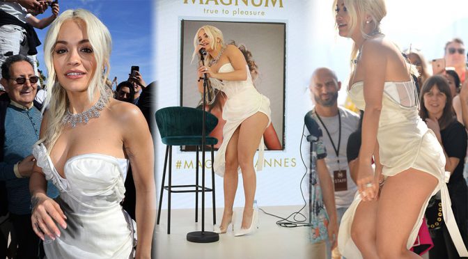 Rita Ora – “MAGNUM x Rita Ora” Photocall in Cannes