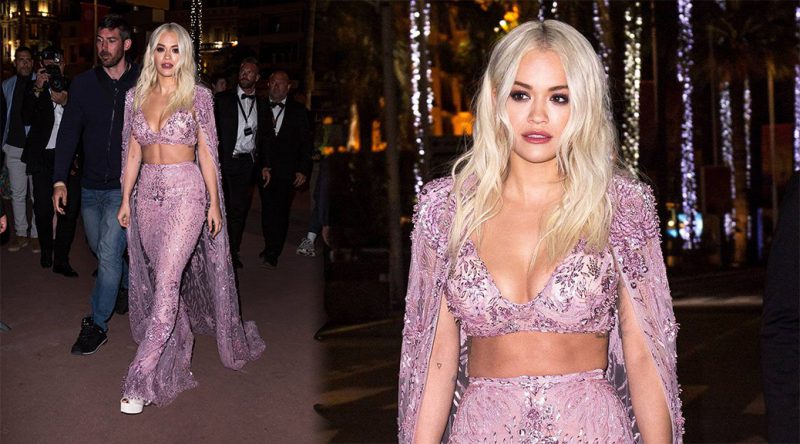 Rita Ora – Magnum Beach Party in Cannes
