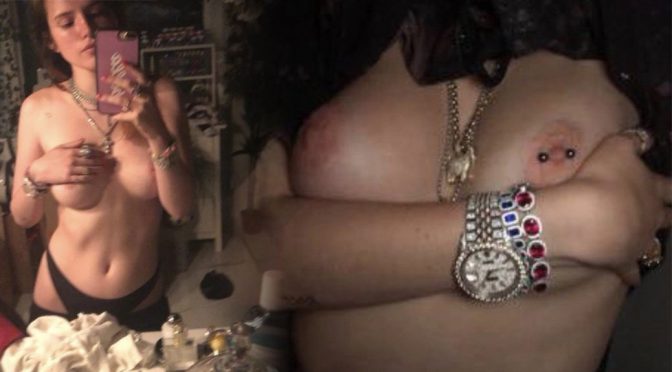 Bella Thorne – Topless Private Leaks (NSFW)