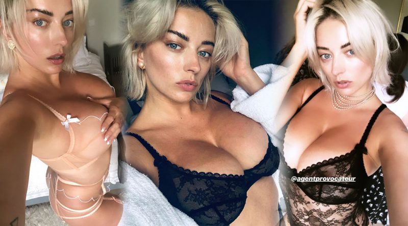 Caroline Vreeland – Agent Provocateur lingerie photoshoot