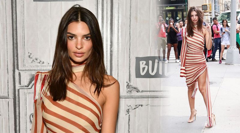 Emily Ratajkowski at BUILD Series in New York
