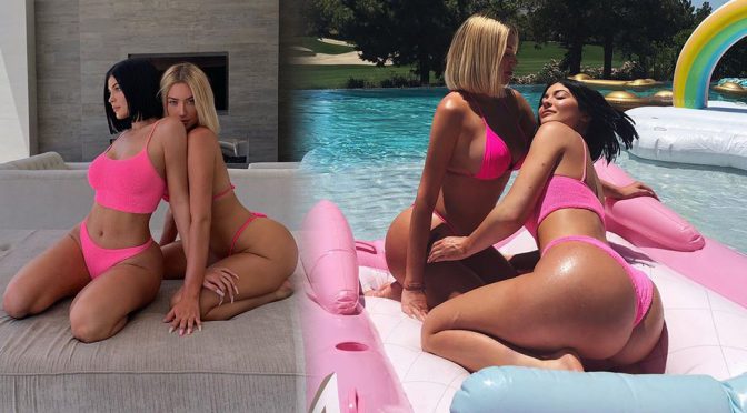 Kylie Jenner – Sexy Pink Bikini Photoshoot