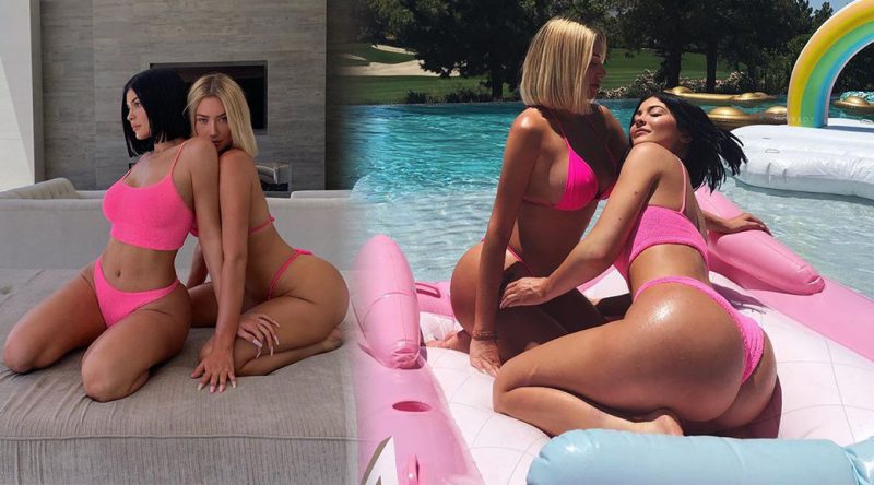 Kylie Jenner – Sexy Pink Bikini Photoshoot