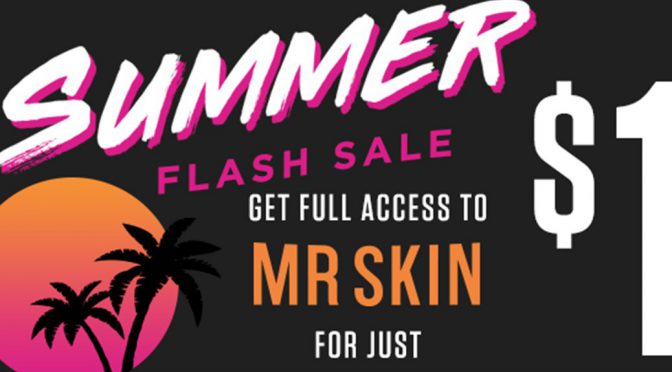 Mr.Skin’s Summer $1 Flash Sale Special