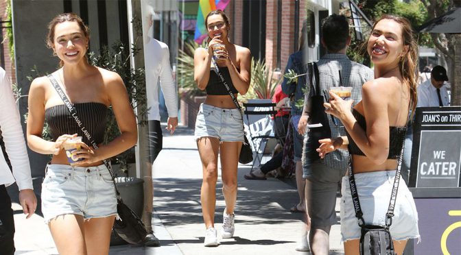 Alexis Ren – Sexy Candids in Studio City