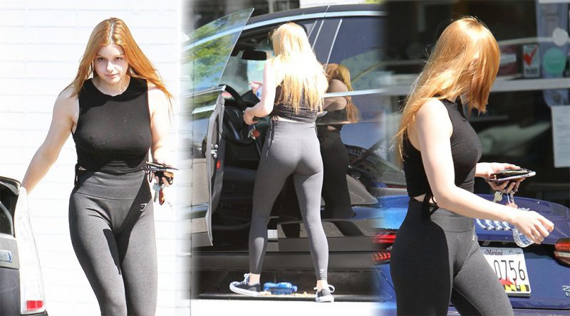 Ariel Winter – Braless Candids in Los ANgeles