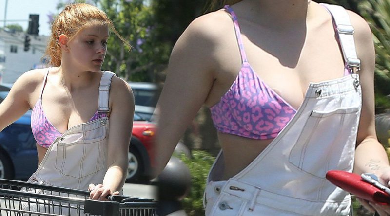 Ariel Winter – NipSlip Candids in Los ANgeles