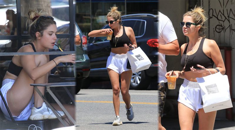 Ashley Benson – Sexy Candids at Joan’s on Third in Studio City