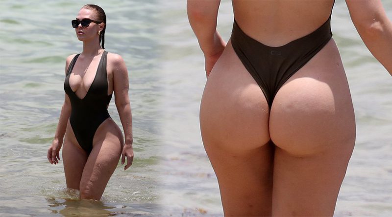 Bianca Elouise – Swimsuit Candids in Miami