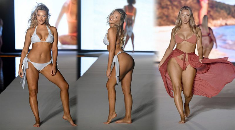 Camille Kostek – 2019 Sports Illustrated Swimsuit Runway Show at Miami Swim Week