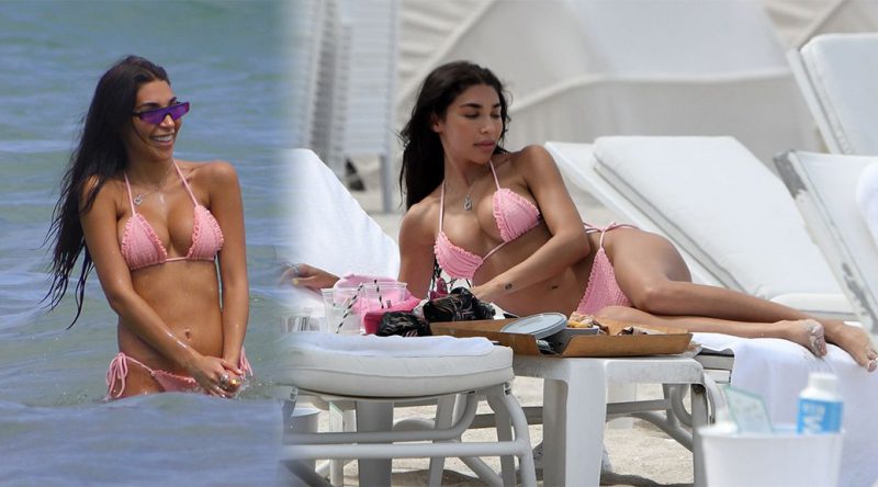 Chantel Jeffries – Bikini Candids in Miami Beach