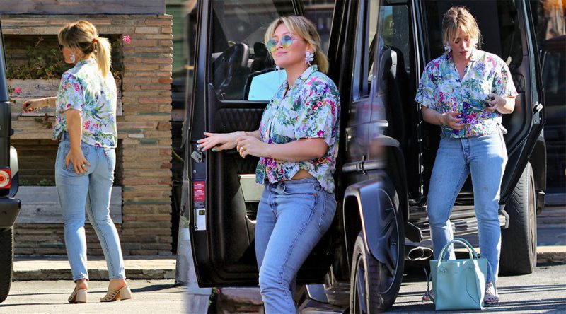 Hilary Duff – Sexy Ass in Studio City