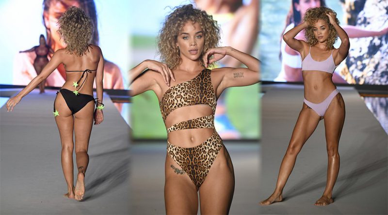 Jasmine Sanders – 2019 Sports Illustrated Swimsuit Runway Show at Miami Swim Week