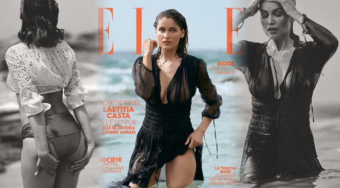 Laetitia Casta – Elle Magazine See-Through Photoshoot (July 2019)