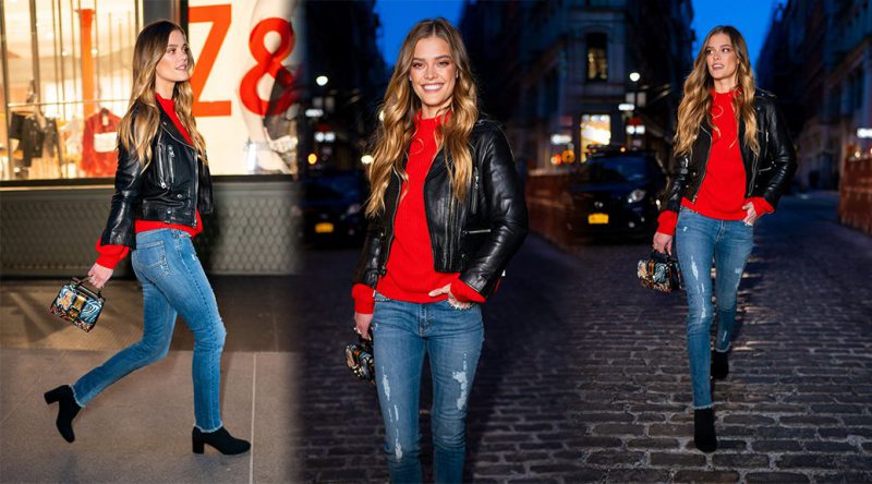 Nina Agdal – Sexy Candids in New York