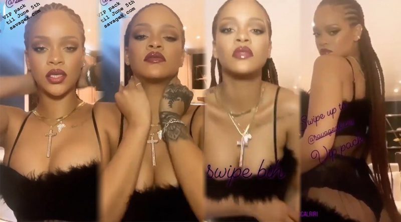 Rihanna – Sexy Cleavage Video