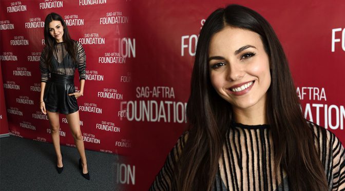 Victoria Justice Sexy In Black