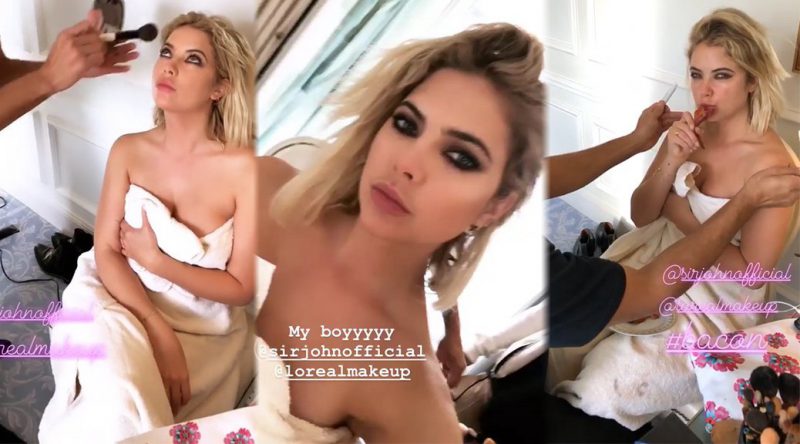 Ashley Benson – Sexy Cleavage Video