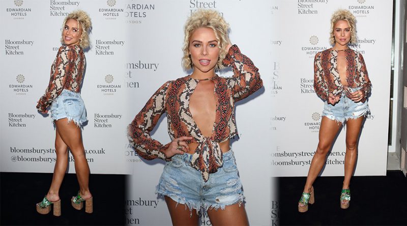 Ashley James – Bloomsbury Street Kitchen Restaurant Launch Party in London