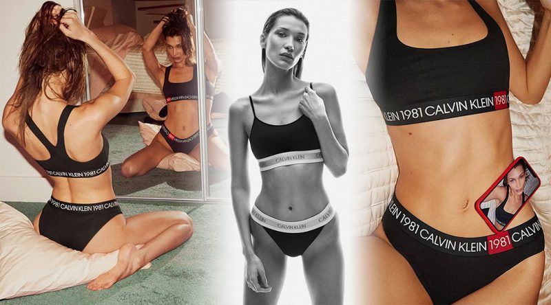 Bella Hadid – Calvin Klein 2019 Collection