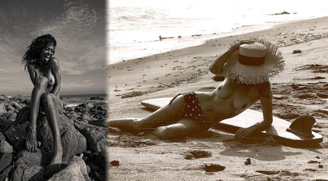 Brooke Burke – Topless Photoshoot by Brian Bowen Smith (NSFW)