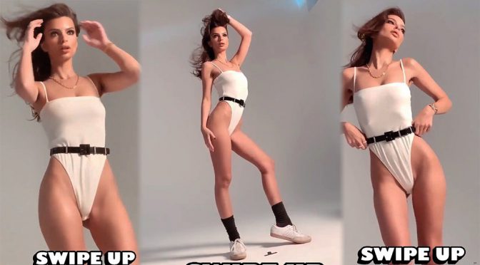 Emily Ratajkowski – Sexy Photoshoot Candids Video