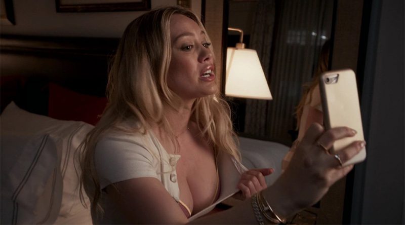 Hilary Duff – “Younger” Sexy Boobs Selfie Video