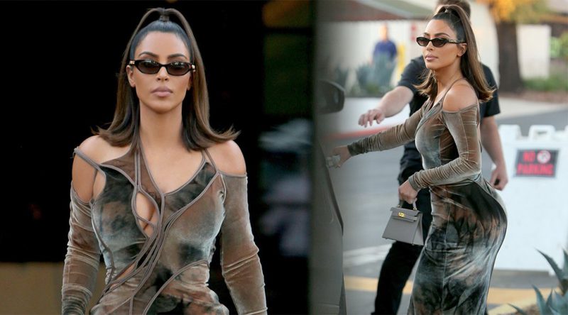 Kim Kardashian – Sexy Big Ass at La Plata Taqueria & Cantina in Agoura Hills