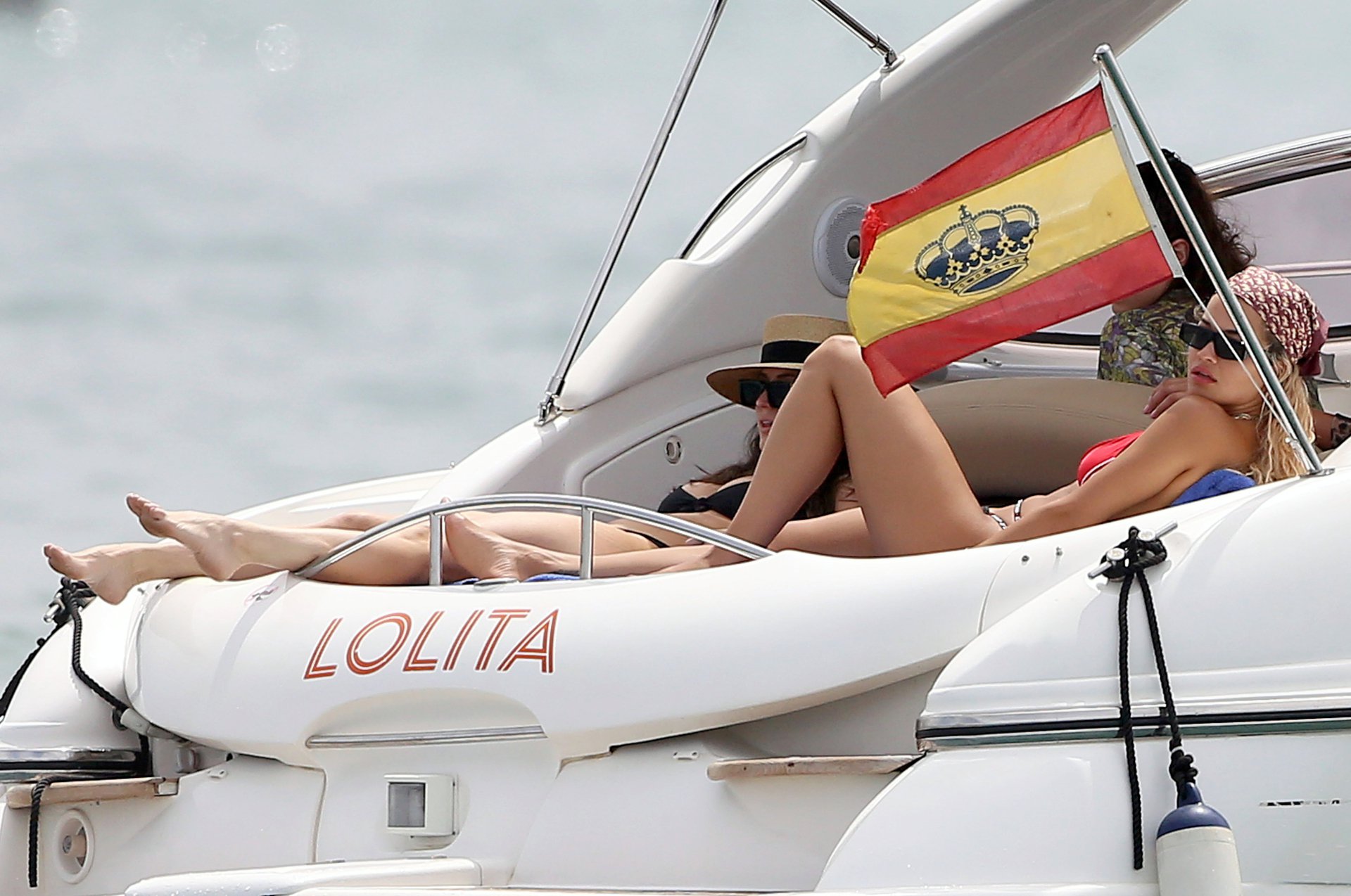 Rita Ora Thong Bikini.