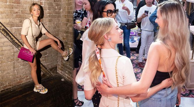 Sydney Sweeney – GUCCI & Nordstrom New Handbag Shop Opening Celebration in Seattle