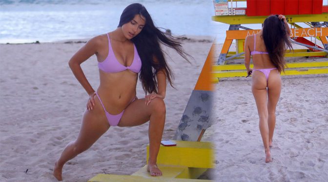 Tao Wickrath – Sexy Bikini Photoshoot in South Beach