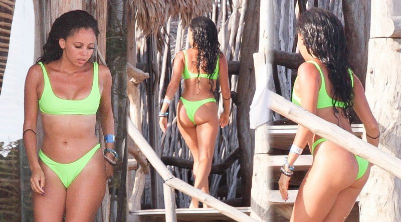 Vanessa Morgan – Sexy Bikini Candids in Tulum