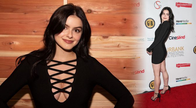 Ariel Winter – Sexy Big Cleavage at 11th Annual Burbank International Film Festival Closing Night