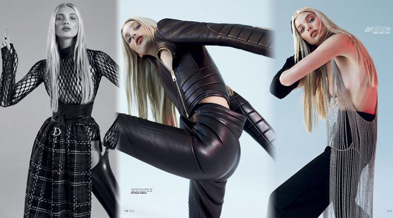 Elsa Hosk – Elle Magazine Sexy Photoshoot (September 2019)