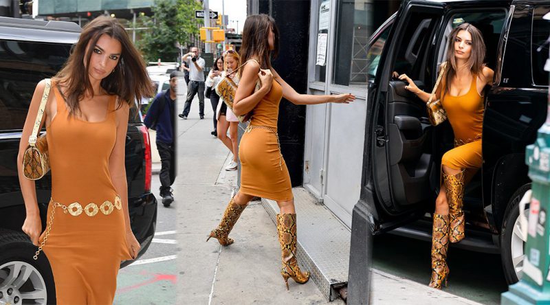 Emily Ratajkowski – Sexy Candids in New York