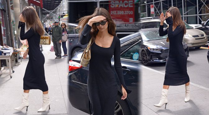 Emily Ratajkowski – Sexy Candids in New York