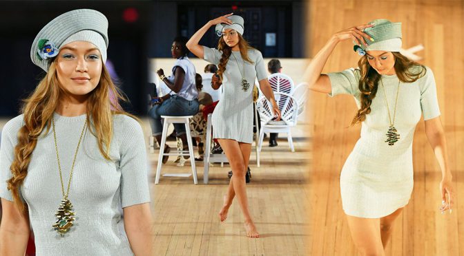 Gigi Hadid – Braless at Marc Jacobs Spring 2020 Runway Show in New York