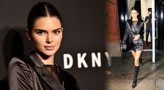 Kendall Jenner – DKNY 30th anniversary Party in NEw York