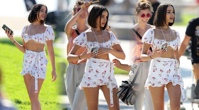 Olivia Culpo – Sexy Photoshoot Candids in Venice Beach