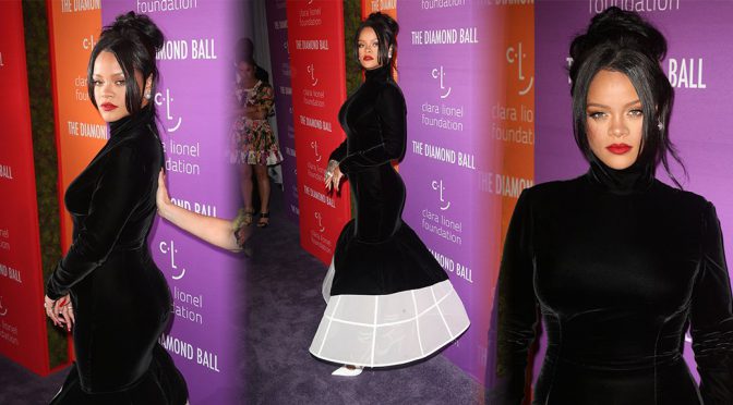 Rihanna – 5th annual Diamond Ball event in New York