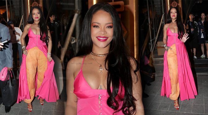 Rihanna – Sexy Big Boobs at Itaewon in Seoul