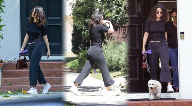 Selena Gomez – Sexy Braless Candids in Los Angeles