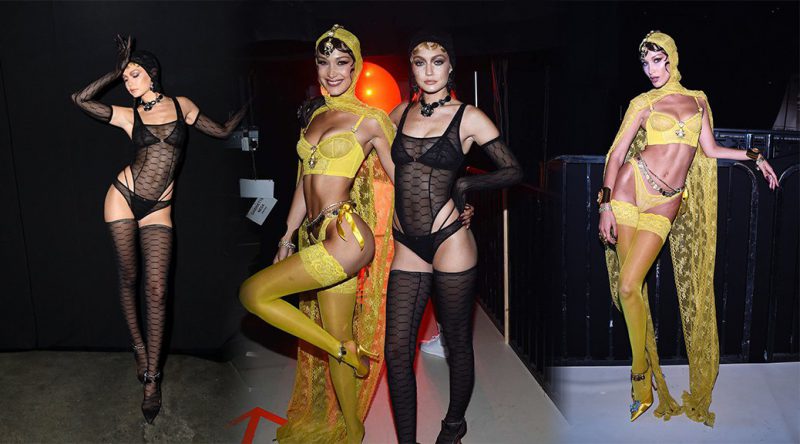 Bella & Gigi Hadid at the Savage X Fenty Fashion Show in New York