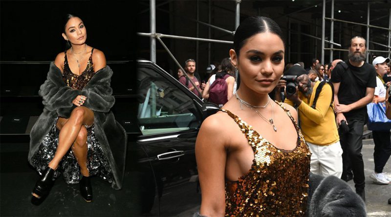 Vanessa Hudgens – Vera Wang Fashion Show in New York