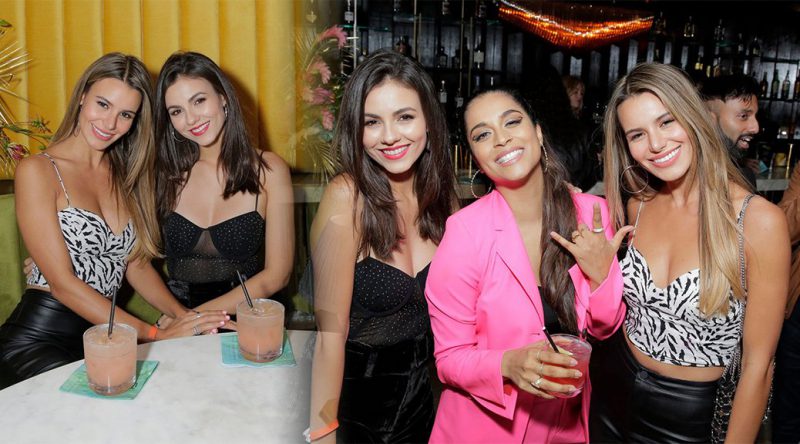 Victoria Justice & Madison Reed – “A Little Late with Lilly Singh” Premiere Event in Los Angeles