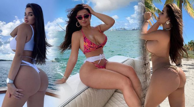 Anastasia Kvitko – Big Boobs in Sexy Bikini Photoshoot